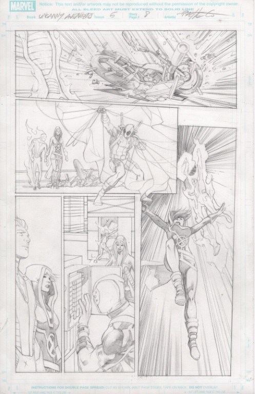 Uncanny Avengers Vol. 3 #5 pg. 8 by Carlos Pacheco
